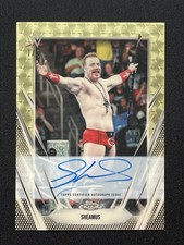 Marketplace image: 2026 Topps Chrome WWE Sheamus Logofractor Image Variant SuperFractor Auto 1/1