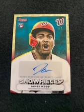 Marketplace image: 2025 Bowman 's Best James Wood Showpieces Auto Superfractor 1/1