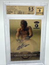 Marketplace image: Alexander Gustafsson 2013 Finest 1st Auto Superfractor 1/1 BGS-9.5 UFC-S-136