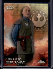 Marketplace image: 2025 TOPPS CHROME STAR WARS SUPERFRACTOR 1/1 AURABESH