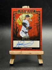 Marketplace image: 2026 Leaf Metal Baseball Hagen Smith Red Flood Auto 1/1 Superfractor