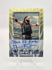 Marketplace image: Topps Chrome WWE 2026 Logofractor Superfractor Jacob Fatu 1/1 Auto Inscription