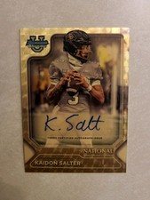 Marketplace image: 2025 Topps Bowman NSCC Football Kaidon Salter Superfractor 1/1 Colorado Buffalos