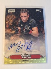 Marketplace image: 2025 Topps Stadium Club Chrome UFC Autograph Miesha Tate Superfractor Auto 1/1