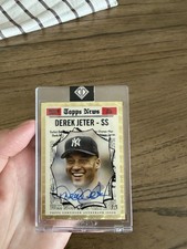 Marketplace image: Topps 2025 Transcendent Derek Jeter SuperFractor Autograph 1/1 Yankees