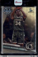 Marketplace image: 2023-24 Bowman University Chrome SuperFractor #57 Xavier Booker 1/1