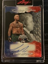 Marketplace image: 2026 Leaf Independence UFC Conor McGregor Auto Vinyl SuperFractor True #d 1/1