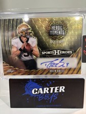 Marketplace image: Drew Brees Leaf Sports Heroes Superfractor Auto 1/1