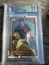 Marketplace image: 2024 Bowman Chrome BGS 9.5 GEM MINT Superfractor Bryce Eldridge 1/1 SUPER RARE