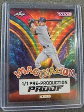 Marketplace image: 🌟 2024 Leaf Vivid Proof Imagination Superfractor Ichiro #1/1