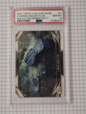 Marketplace image: 2022 Topps Chrome Star Wars A Daring Escape Plan #21 Superfractor 1/1