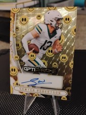 Marketplace image: 2026 1/1 Sawyer Robertson Leaf Optichrome SmileyFaces Auto Superfractor