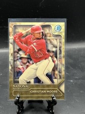 Marketplace image: 2025 Topps Chrome National Christian Moore Prospect SuperFractor #1/1