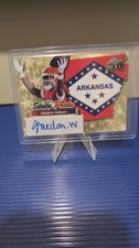 Marketplace image: Jaedon Wilson 2025 Leaf Metal State Pride Superfractor Gold AUTO 1/1 Arkansas