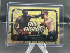 Marketplace image: 2026 Topps Chrome UFC All Action David Onama Rookie Superfractor  1/1