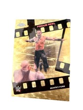 Marketplace image: 2026 Topps Chrome WWE Montez Ford Focus Reel SUPERFRACTOR 1/1 🔥 One of One!