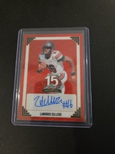 Marketplace image: 2025 Leaf 15th Anniversary LaNorris Sellers Auto Red Flood Superfractor 1/1