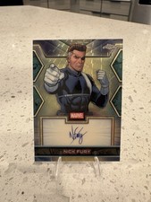 Marketplace image: 2026 Topps Chrome Marvel Nick Fury Facsimile Auto 1/1 Superfractor #MF-NF