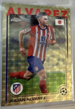 Marketplace image: 2024-25 Topps Chrome Japan #171 UEFA UCC JULIAN ALVAREZ Superfractor  1/1