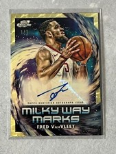Marketplace image: 2023-24 Topps Cosmic Fred VanVleet Milky Way Marks Superfractor 1/1 Auto #MWMFV