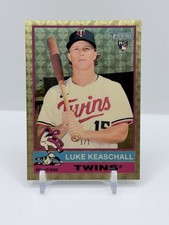 Marketplace image: 2025 Topps Heritage High Number Luke Keaschall rookie  SUPER FRACTOR  1/1!!