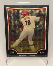 Marketplace image: 2009 Bowman Chrome Justin Upton Superfractor 1/1 #138