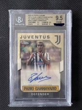 Marketplace image: 2022-23 Topps Chrome Juventus Fabio Cannavaro Superfractor 1/1 Autograph Gold