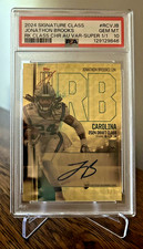 Marketplace image: 2024 SIGNATURE CLASS JONATHON BROOKS ROOKIE AUTO SUPERFRACTOR 1/1 PSA 10!!