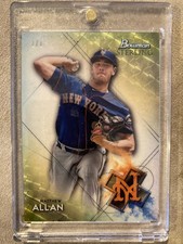 Marketplace image: 2021 Bowman Sterling #BSP-46 Matthew Allen New York Mets 1/1 Super Fractor