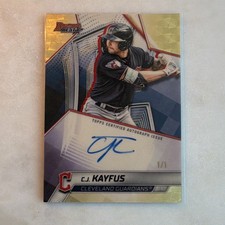 Marketplace image: C.J. Kayfus 2025 Bowman's Best Superfractor Auto 1/1 Guardians B25-CK