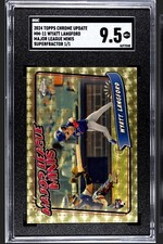 Marketplace image: 2024 Topps Chrome Update Series - Major League Minis Wyatt Langford Superfractor