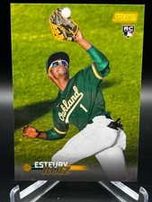 Marketplace image: 2023 Topps Stadium Club 1/1 Esteury Ruiz Superfractor RC Rookie SSP Oakland A's