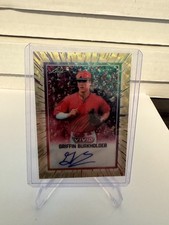 Marketplace image: Griffin Burkholder 2025 Leaf Vivid Superfractor Auto 1/1 RC Phillies