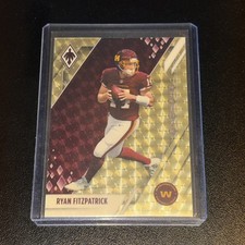 Marketplace image: 2021-22 Panini Phoenix Ryan Fitzpatrick Partial Rainbow with Superfractor 1/1