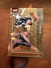 Marketplace image: Topps 2026 Marvel Topps Chrome Rasputin IV Superfractor 1/1 #094