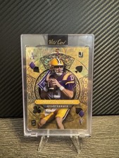 Marketplace image: Garrett Nussmeier 1/1 Superfractor 2025 Wildcard Aces LSU NFL