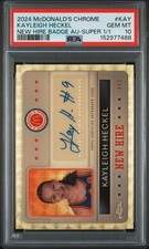 Marketplace image: 2024 SUPERFRACTOR 1/1 #KAY KAYLEIGH HECKEL 1/1 PSA 10