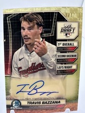 Marketplace image: 2024 Bowman Draft Travis Bazzana Draft Night Autograph Superfractor 1/1