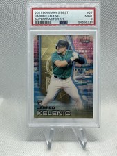 Marketplace image: Jarred Kelenic RC 2021 Bowman’s Best Superfractor 1/1 PSA 9