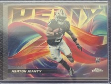 Marketplace image: Ashton Jeanty Rookie Superfractor 1/1 Helix SSP Topps Chrome Football 2025 HX-26