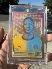 Marketplace image: CASEHIT  Topps 2026 Chrome Metaverse MV-11 Serhou Guirassy Dortmund Superfractor