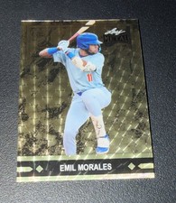 Marketplace image: Emil Morales Leaf Metal SuperFractor Rookie #1/1 Dodgers