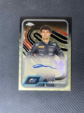 Marketplace image: Jak Crawford 1/1 2024 Topps Chrome Formula 1 Auto Superfractor #CAC-CRA