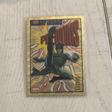 Marketplace image: 2026  Topps Finest Marvel Karnak Fantastic Four Phenoms TF-04B 1/1 Superfractor