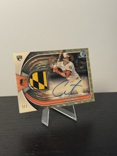Marketplace image: 2025 Bowman Chrome Coby Mayo Rookie Patch Auto Super Fractor 1/1
