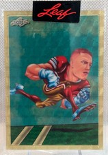 Marketplace image: 2024 Leaf Metallic Imaginations Christian McCaffrey Superfractor 1/1 49ers MI-3