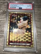 Marketplace image: David Ortiz PSA 8 2008 Bowman Chrome Superfractor 1/1