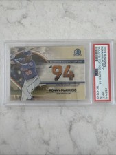 Marketplace image: 2023 Bowman Chrome Top 100 Ronny Mauricio 1/1 Superfractor PSA 9 Mets Rookie RC