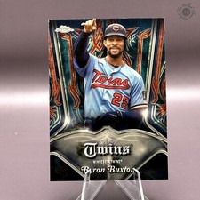 Marketplace image: 2022 Topps Chrome Byron Buxton - Club Plaques SuperFractor 1/1 - Twins