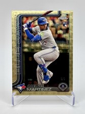 Marketplace image: Orelvis Martinez 2025 Topps Chrome 1/1 Superfractor Blue Jays Rookie #105 RC